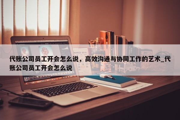 代賬公司員工開會(huì)怎么說，高效溝通與協(xié)同工作的藝術(shù)_代賬公司員工開會(huì)怎么說