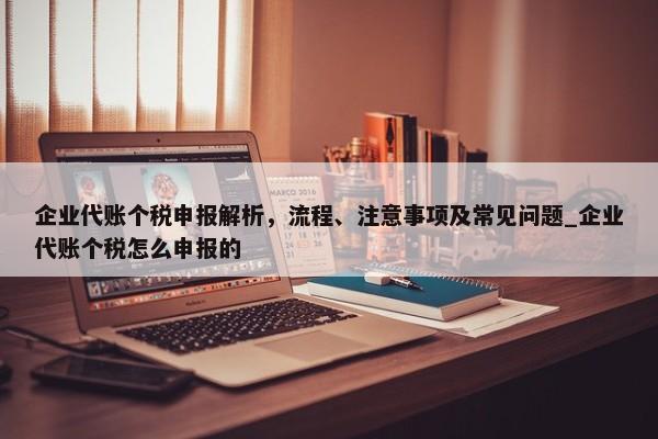 企業(yè)代賬個稅申報解析，流程、注意事項及常見問題_企業(yè)代賬個稅怎么申報的