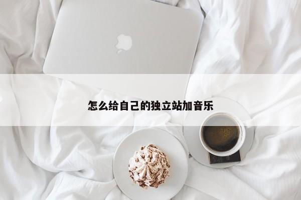 怎么給自己的獨(dú)立站加音樂