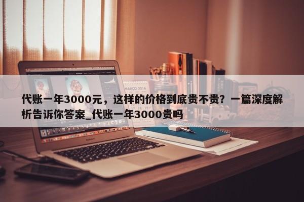 代賬一年3000元，這樣的價格到底貴不貴？一篇深度解析告訴你答案_代賬一年3000貴嗎