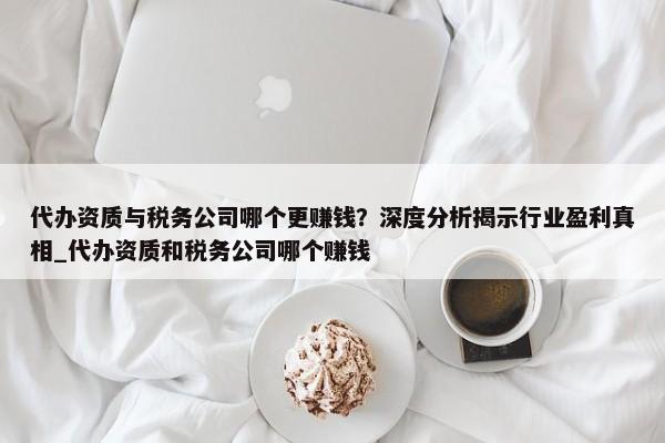 代辦資質(zhì)與稅務(wù)公司哪個(gè)更賺錢？深度分析揭示行業(yè)盈利真相_代辦資質(zhì)和稅務(wù)公司哪個(gè)賺錢