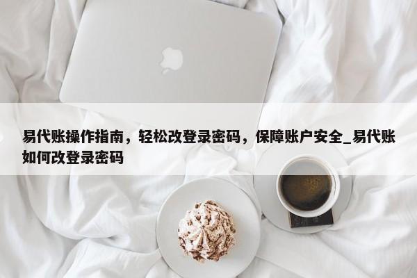 易代賬操作指南，輕松改登錄密碼，保障賬戶安全_易代賬如何改登錄密碼