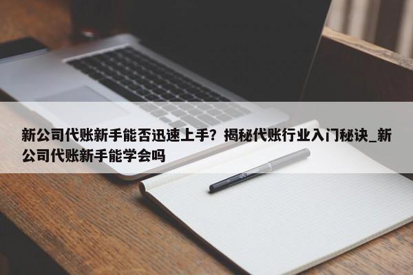 新公司代賬新手能否迅速上手？揭秘代賬行業(yè)入門秘訣_新公司代賬新手能學會嗎