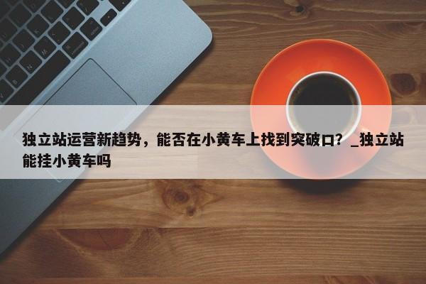 獨立站運營新趨勢，能否在小黃車上找到突破口？_獨立站能掛小黃車嗎