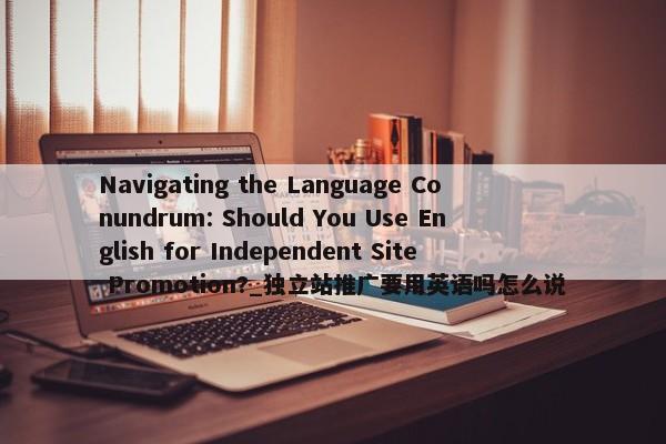 Navigating the Language Conundrum: Should You Use English for Independent Site Promotion?_獨(dú)立站推廣要用英語(yǔ)嗎怎么說(shuō)