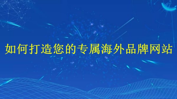 廣州外貿(mào)獨(dú)立站建站-2024年如何打造您的專(zhuān)屬海外品牌網(wǎng)站