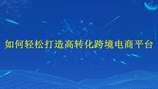 廣州外貿(mào)獨(dú)立站建站：2024年如何輕松打造高轉(zhuǎn)化跨境電商平臺？